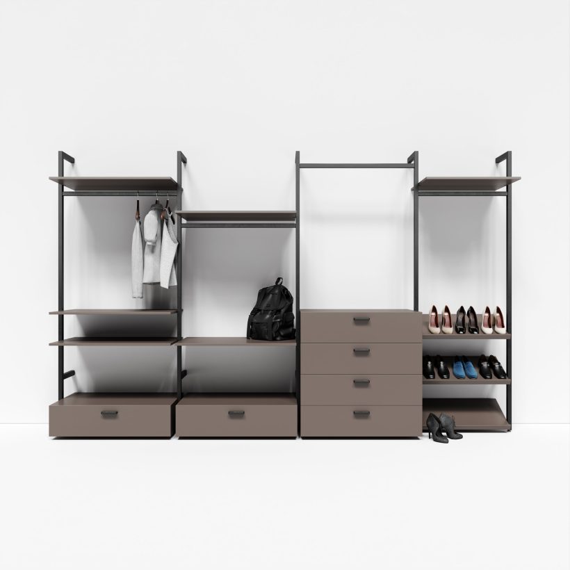 warderobe gray
